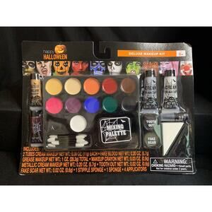 Happy Halloween Deluxe Makeup Kit - BRAND NEW NEVER OPENED! Everything You Need!